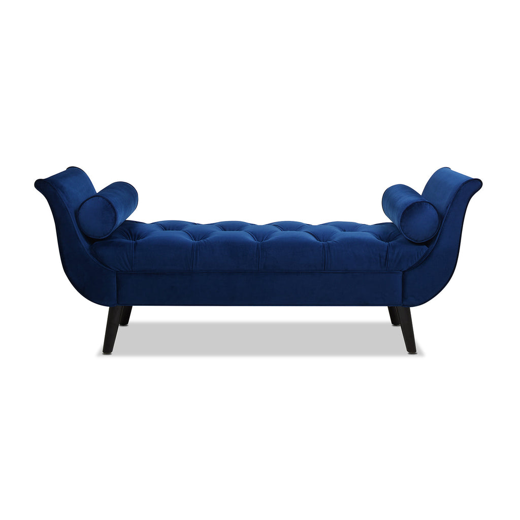Alma Tufted Flared Arm Entryway Bench