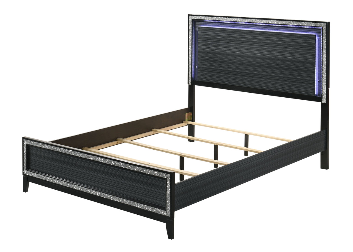 Haiden LED & Weathered Bed