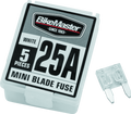 BikeMaster 5Piece 25A Replacement Mini Blade Fuse 152447
