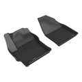 3D MAXpider 3D MAXider 22-23 Toyota Corolla Cross AWD Kagu Black Floor Mats - Row 1 L1TY29411509