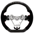 BLOX Racing 15-21 Subaru Carbon/Alcantara Steering Wheel Red Stitching BXSW-50010-R