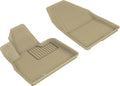 3D MAXpider 2019-2020 Hyundai Santa Fe Kagu 1st Row Floormat - Tan L1HY09311502