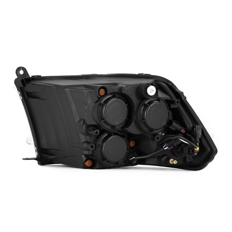 AlphaRex 09-18 Dodge Ram 2500 LUXX LED Proj Headlights Plank Style Chrm w/Activ Light/Seq Signal/DRL 880559 *Discontinued