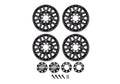 Ford Racing 23-24 Super Duty 20x8in Premium Black Painted Aluminum Wheel M-1007K-SU2008EB2