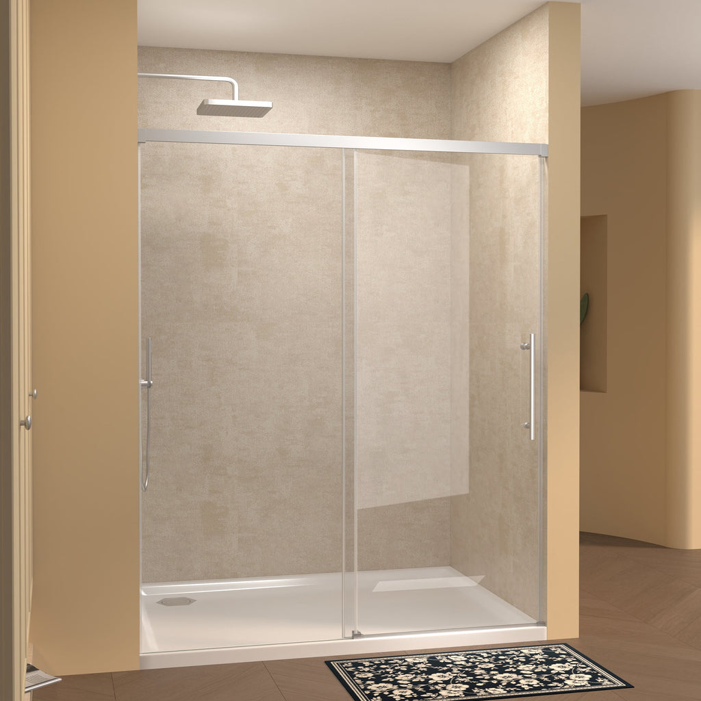 60" Width x 72" Height Single Sliding Shower Door