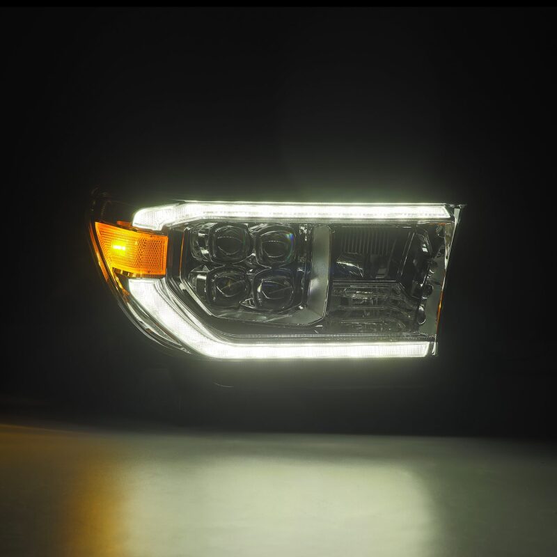 AlphaRex 07-13 Toyota Tundra / 08-17 Sequoia NOVA LED Proj HL Chrome w/Actv Light Seq. Sig + DRL 880819 *Discontinued