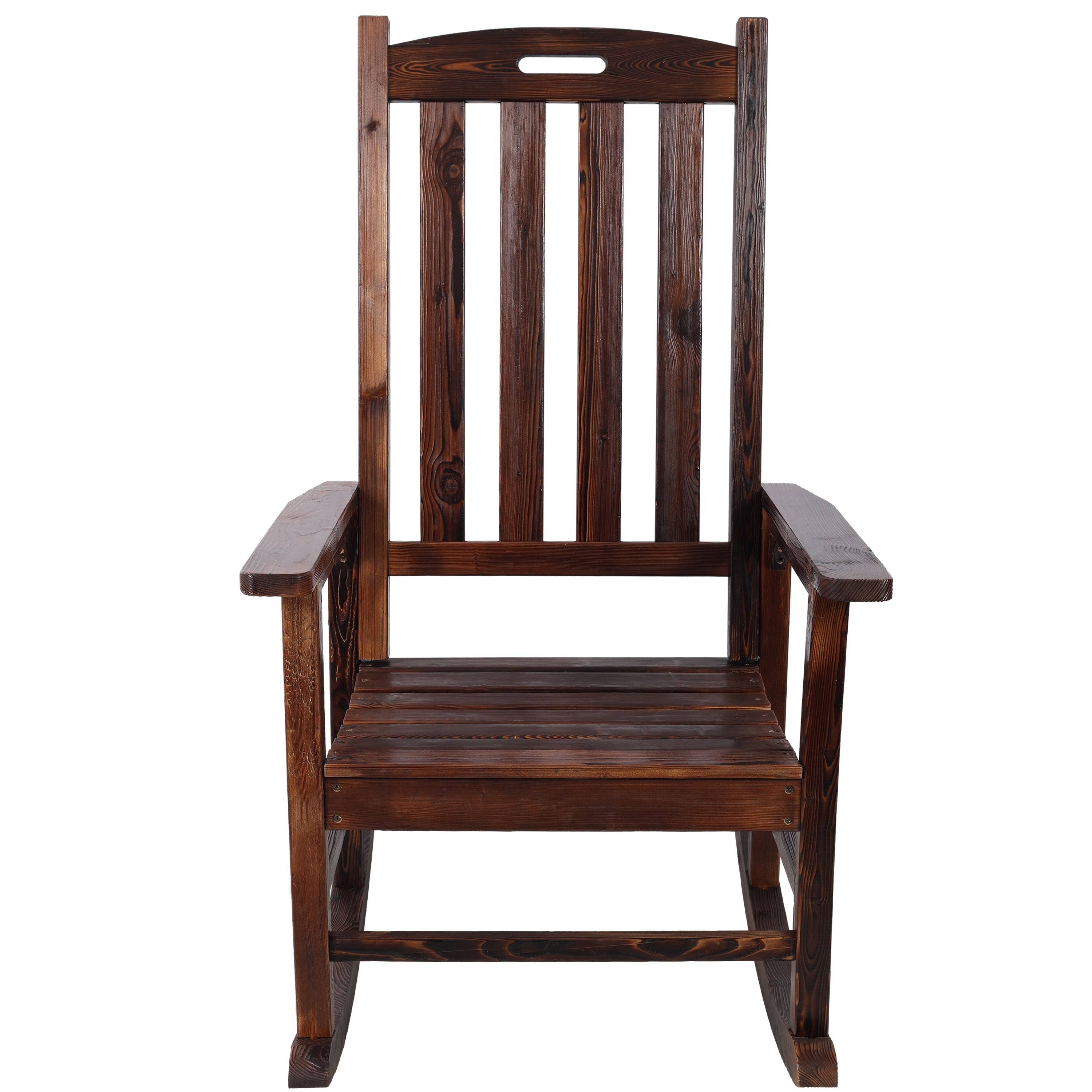 Wooden Oversized Porch Rocker Chair