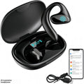 Ear-hook Wireless Translation Headphones - Long Battery Life Open-ear Bluetooth Headset with Real-time Multi-language Interpretation for Sports and Business