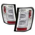 Spyder Jeep Grand Cherokee 99-04 Light Bar LED Tail Lights Version 3 - Chrome 5086136