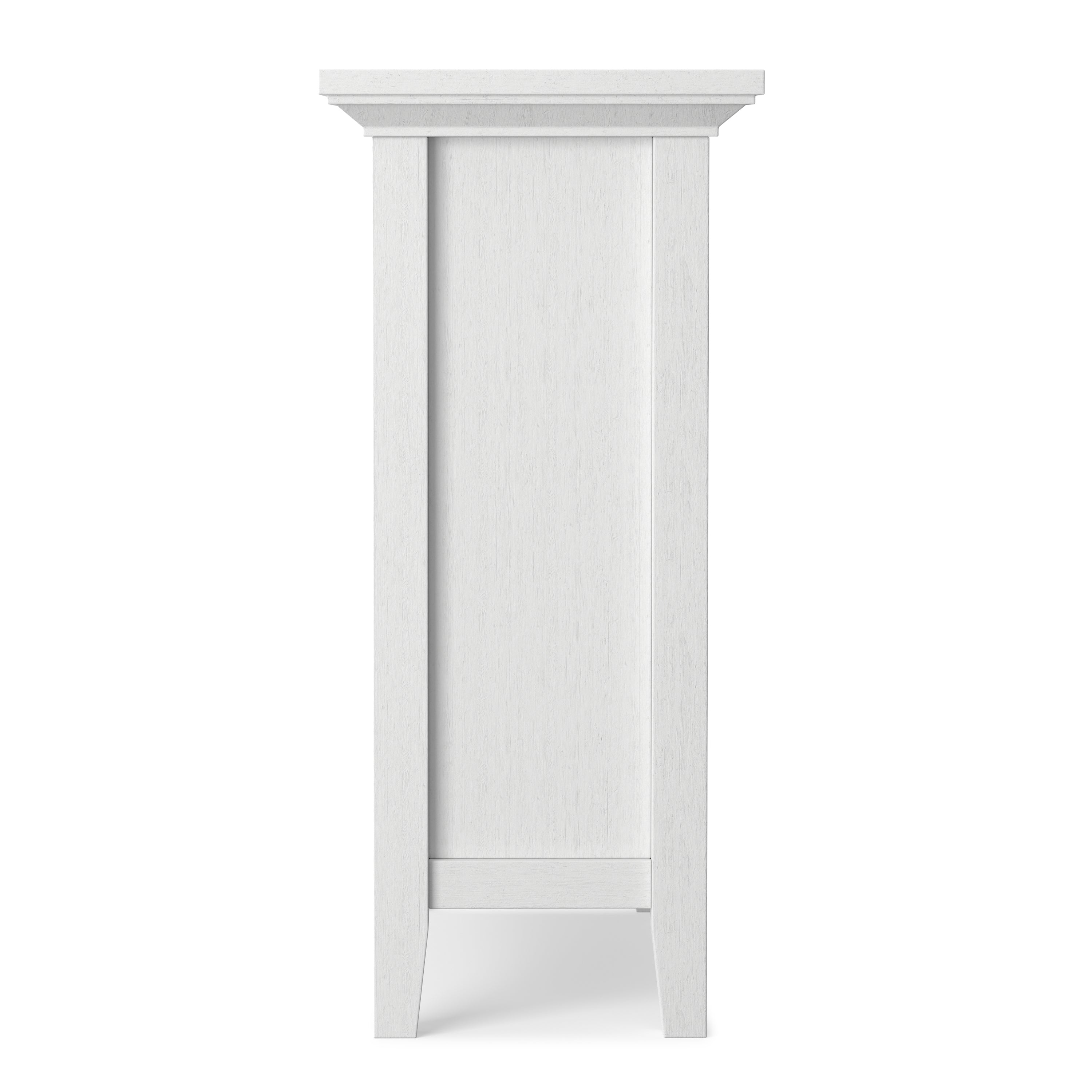 Redmond 32 Inch Wide Solid Wood Low Storage Cabinet