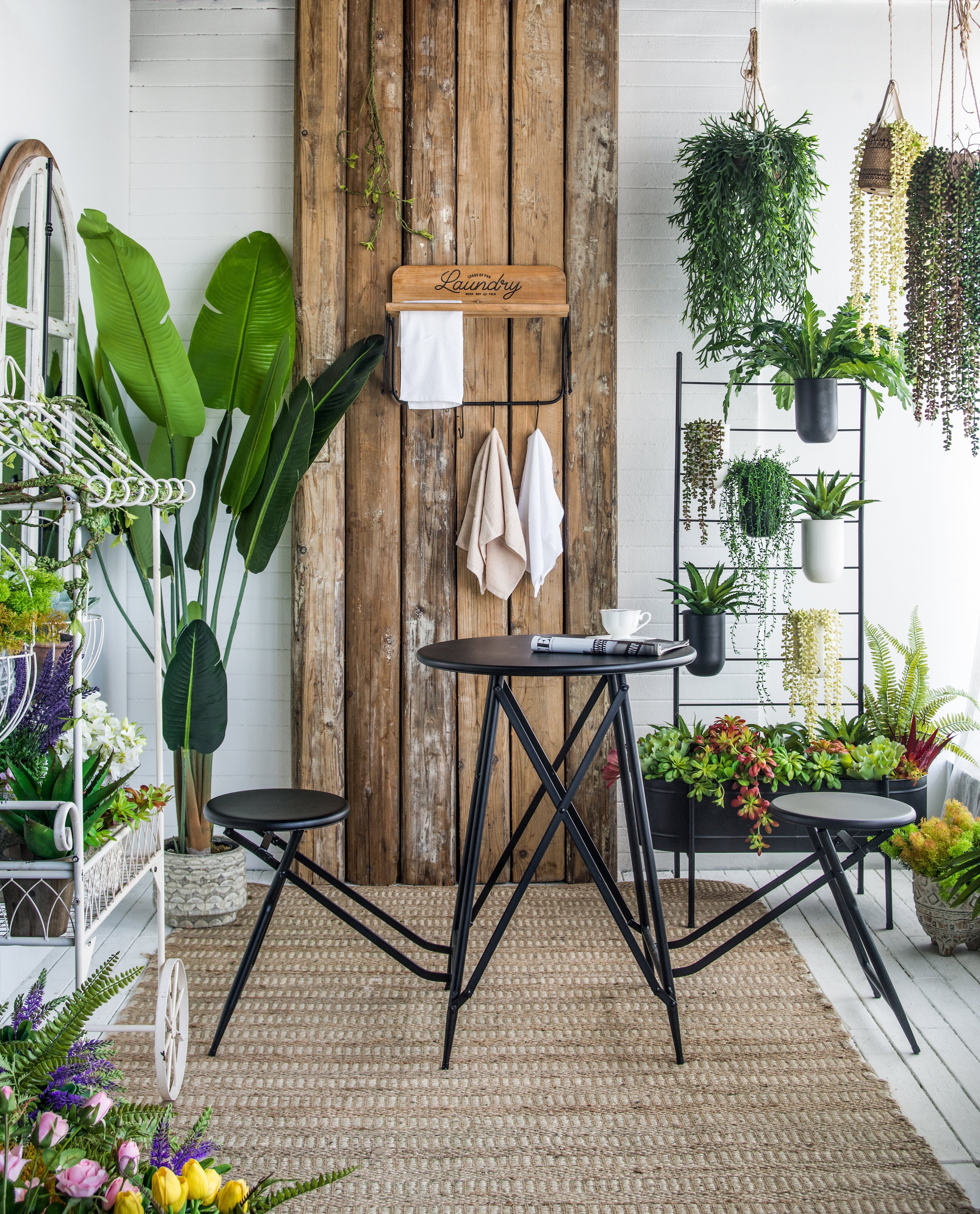 20x14x20 Laundry Rack with Accordion Design