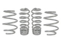 Whiteline F and R Coil Springs - lowered