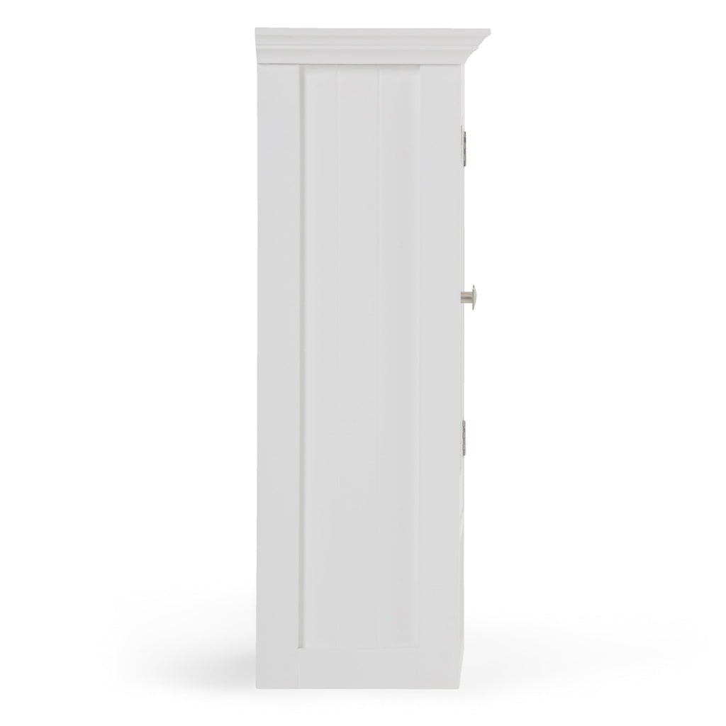 Acadian 24 Inch Wide Solid Wood Double Door Wall Cabinet
