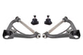 BMR Suspension BMR 70-81 Chevrolet Camaro A-Arms Upper Non-Adjustable Delrin Std Ball Joint - Black Hammertone AAU321H