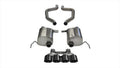 Corsa Performance 2015 Chevy Corvette Z06 3" Axle Back Exhaust, Black Quad 4.5" Tips