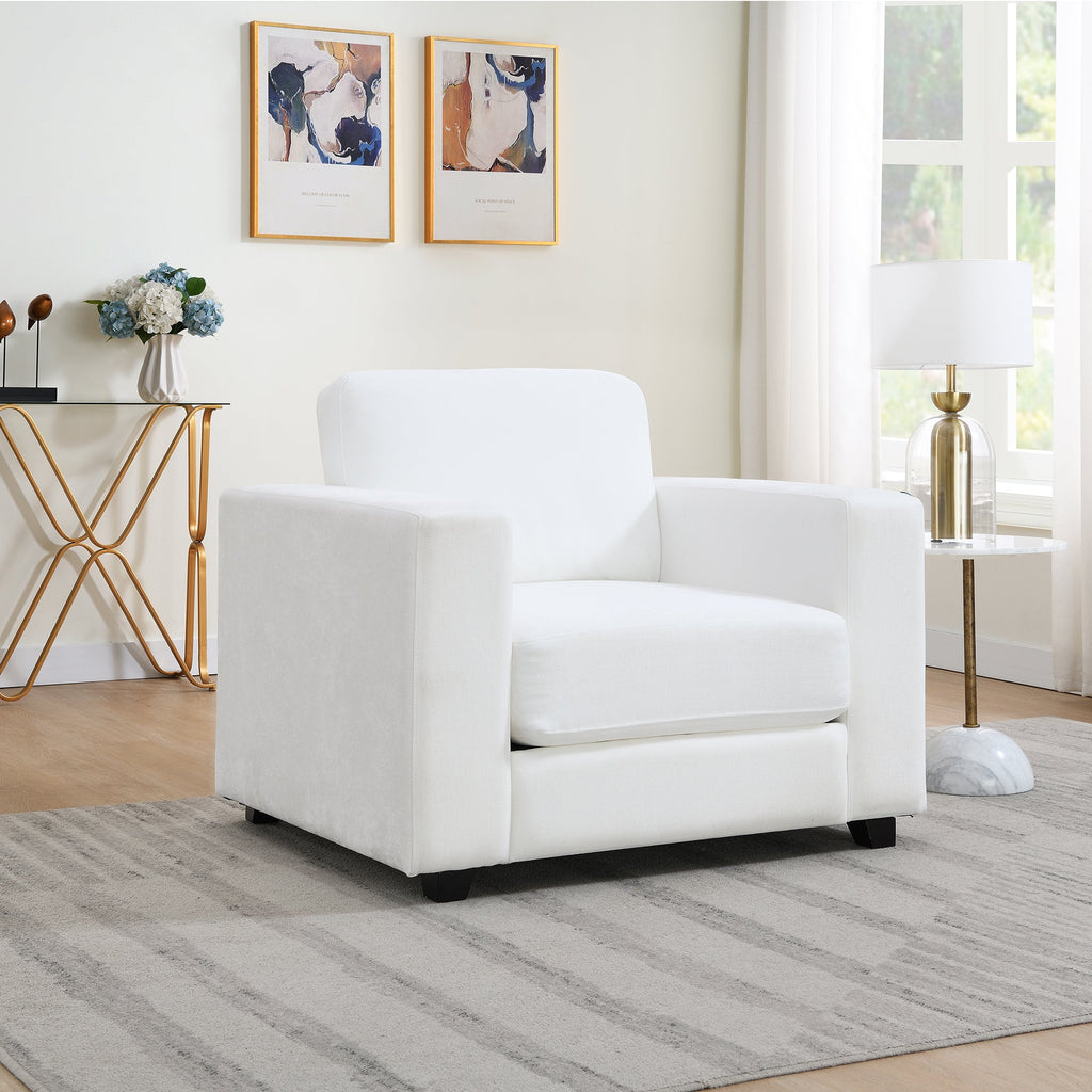 Oversized Accent Chair with Widen Arms