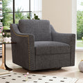 360 Degree Swivel Armchair Cotton