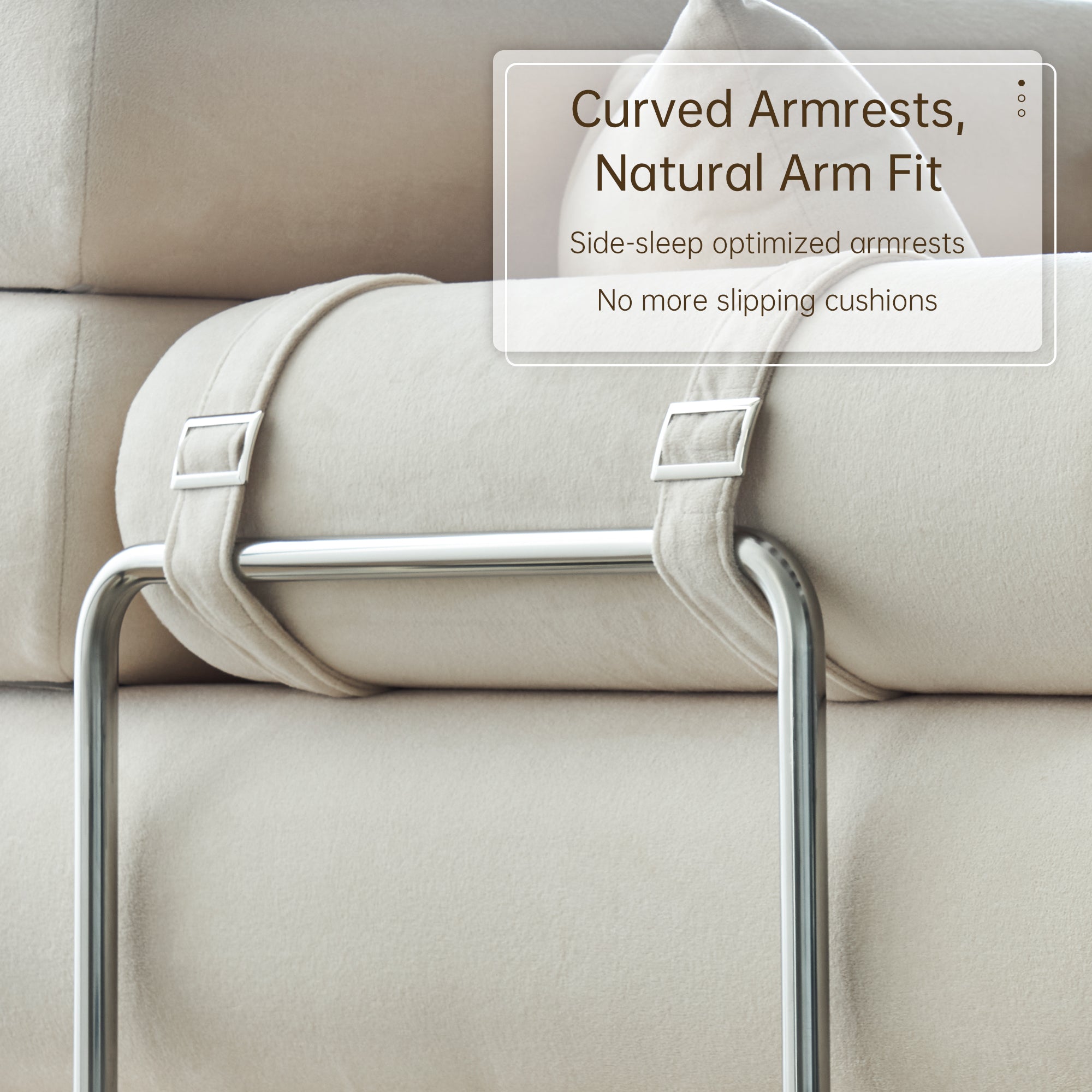 Convertible L-Shaped Sectional Sofa Bed