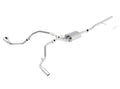 Borla 14 Silv/Sierra C/B Exh S-Type 1500 5.3L V8 AT/MT 2&4WD Ext Cab Split Side Exit 140545
