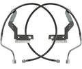 Carli 17-23 Ford F250/350 SD Hardware Braided Brake Lines Leveling Front Only CS-FORDBBL-LVL-17-F