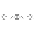 Cometic Gasket Cometic Pontiac V8 .094in HTG Exhaust Manifold Gasket Set - 1.940in x 1.500in D/Oval Ports C15308HTG
