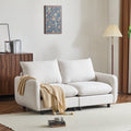 69 in. 2-Seats Modular Sectional Sofa Corner Chair