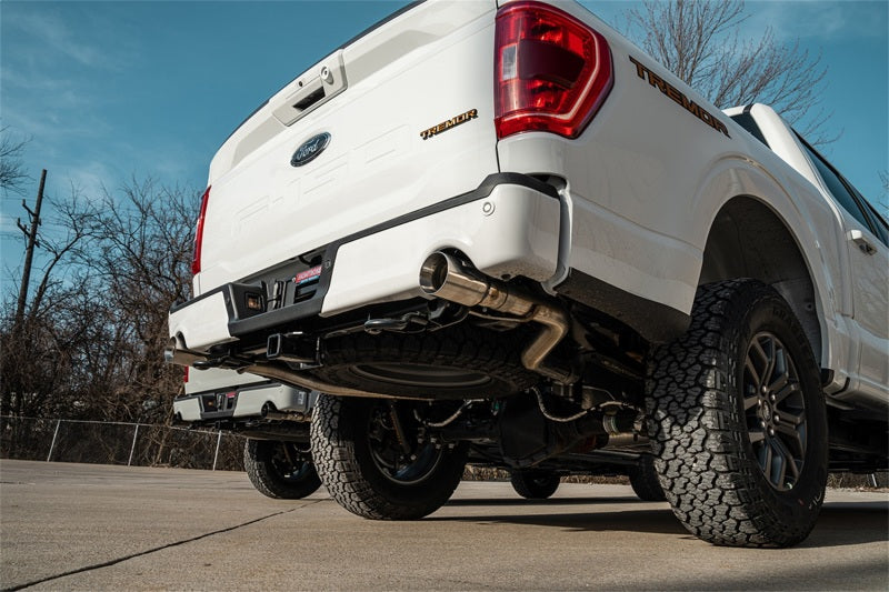 CORSA Performance Corsa 2021-2023 Ford F-150 SuperCrew/5.5ft Bed 3.5L V6 Sport Cat-Back Dual Rear Exit-Polished 21185