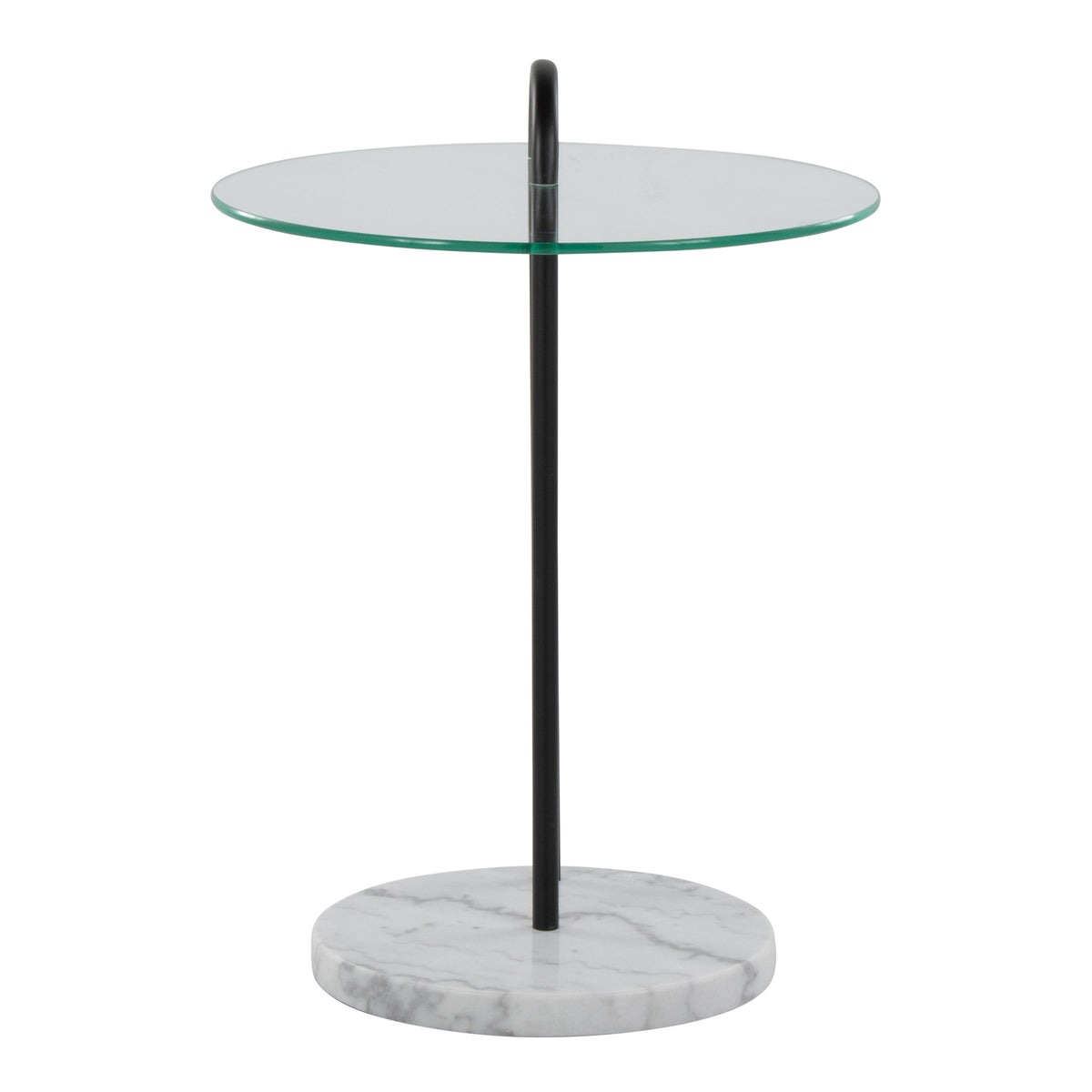 Claire Contemporary Glam Side Table