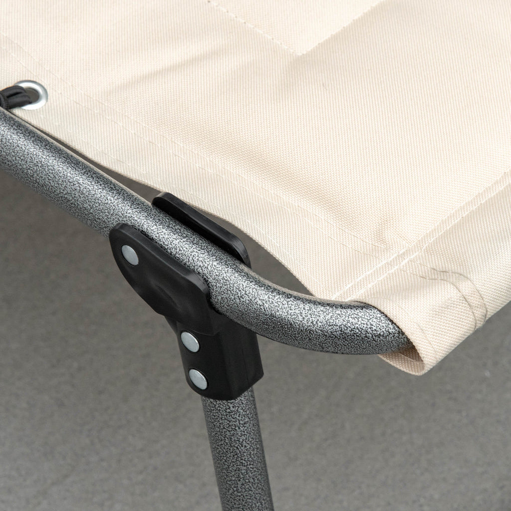 Outsunny Padded Folding Chaise Lounge Chair