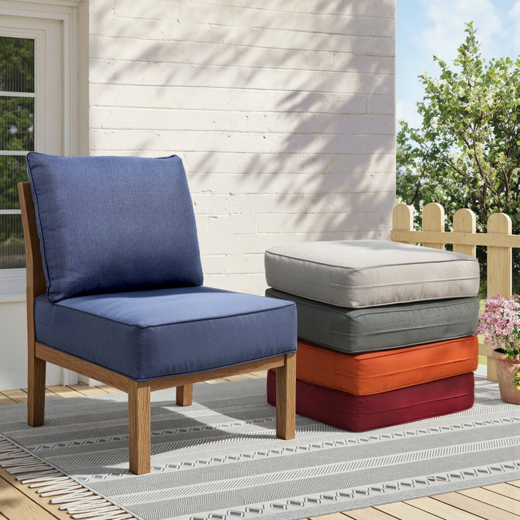 6" Thicker Outdoor Chair Cushion Set - 3 Pieces
