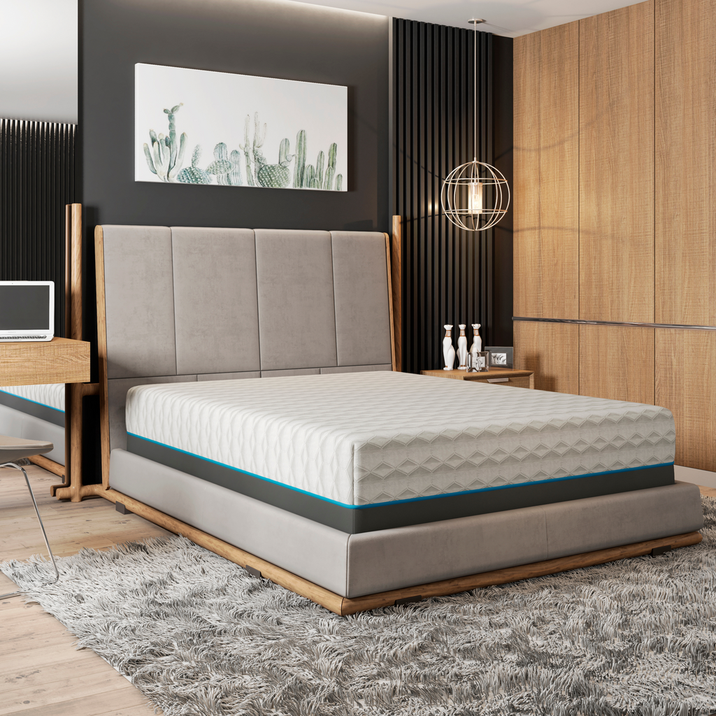 Copper Lux 14" Queen Plush Memory Foam Mattress