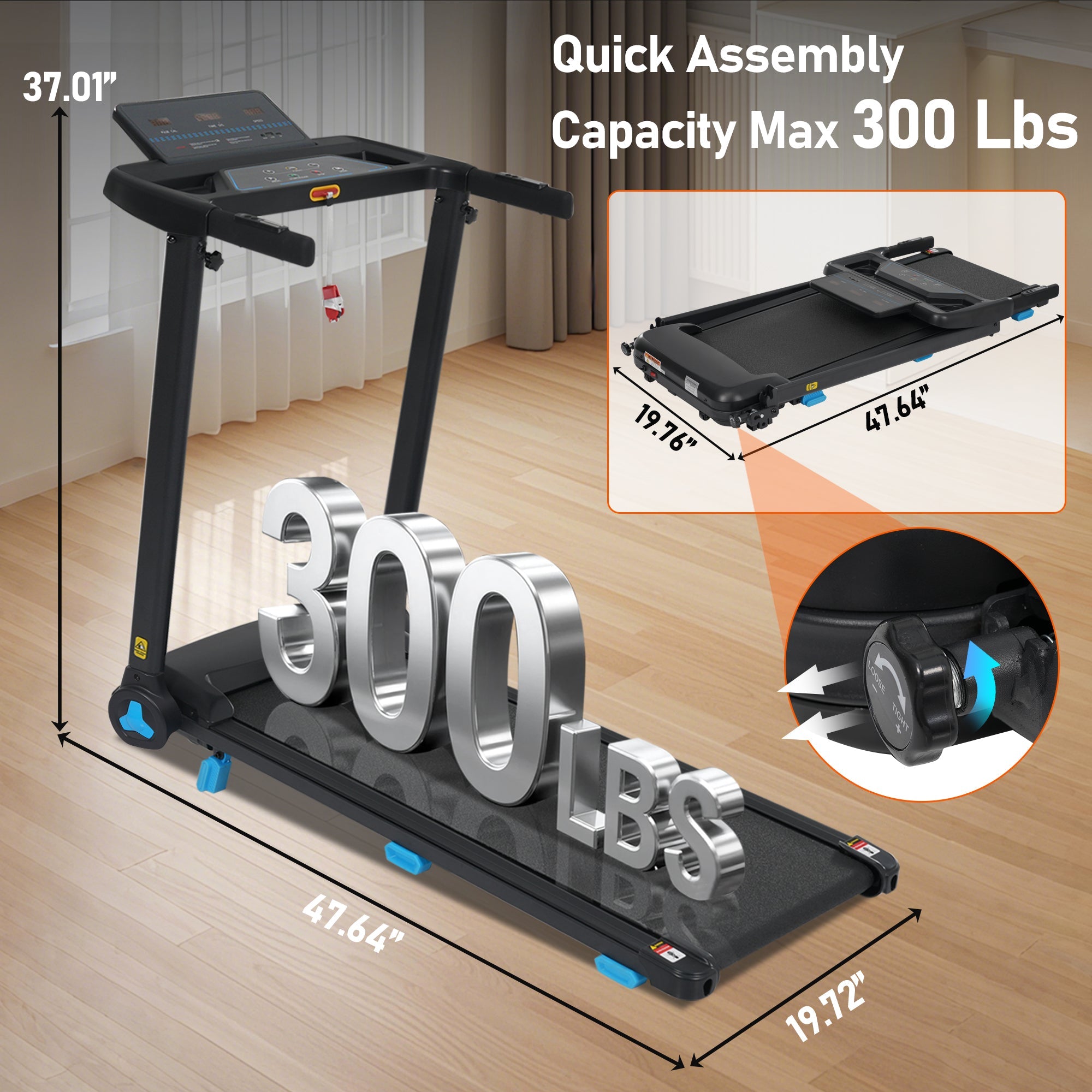 Treadmill with Incline