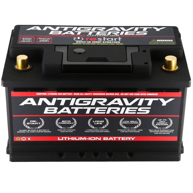 Antigravity Batteries Antigravity H7/Group 94R Lithium Car Battery w/Re-Start AG-H7-80-RS