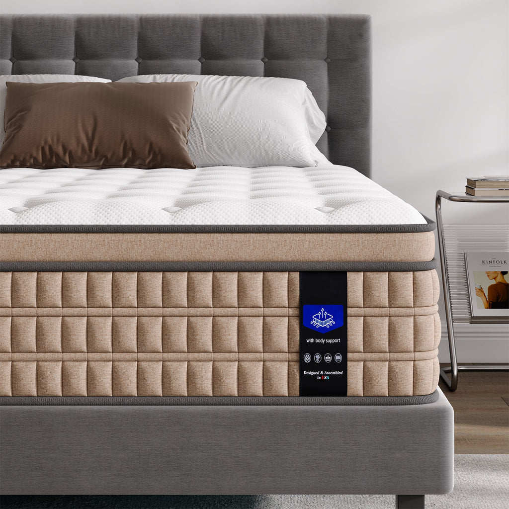 14 Inch King Mattress - Hotel-Collection Hybrid Mattress