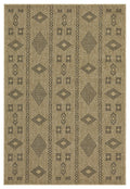 Earth GC_NTL1001 Jute/Black Indoor/Outdoor Area Rug