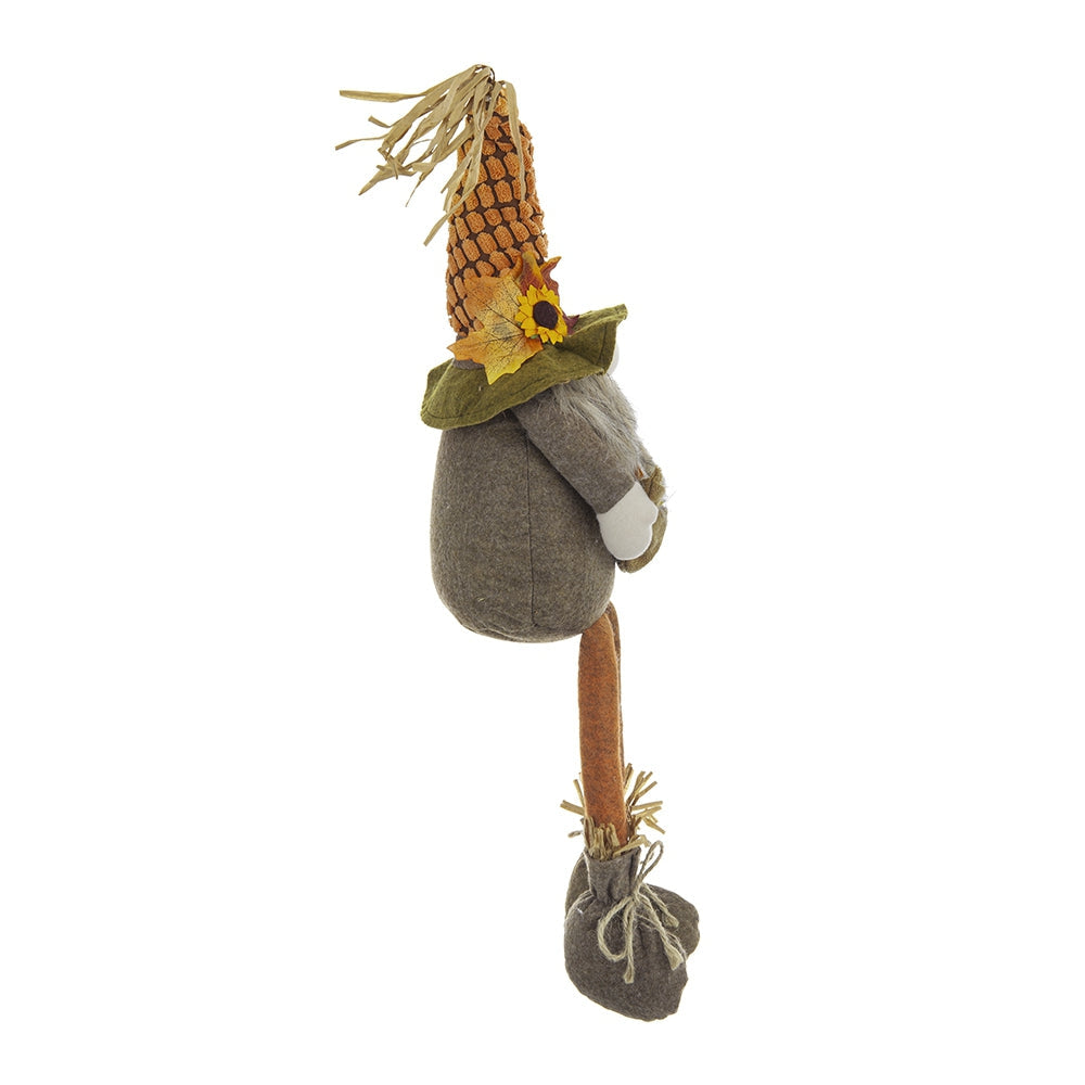 2-Piece Fabric Sitting Gnome Figurines