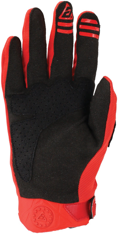 Answer 24 Peak Gloves Red/Black Youth - XL 442875