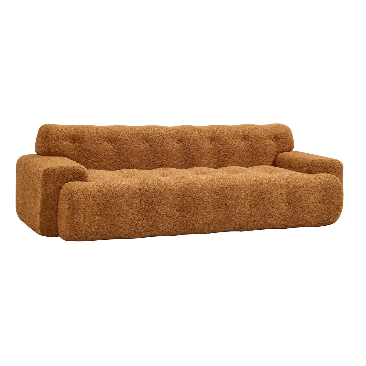 88 In Cloud 3 Seater Boucle Sofa