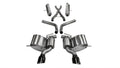 Corsa Performance 12-14 Jeep Grand Cherokee 6.4L V8 Black Sport Cat-Back Exhaust