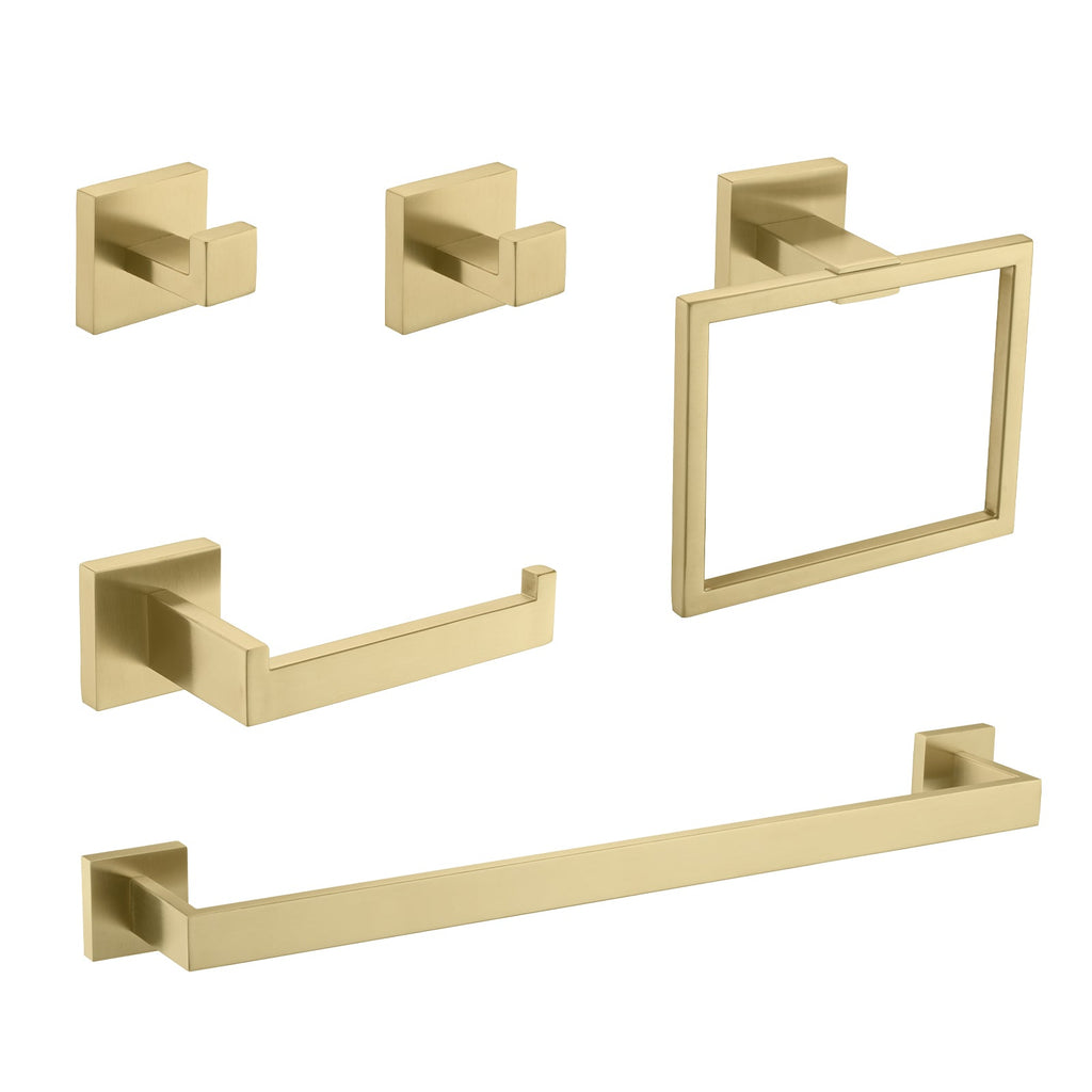 5-Piece SUS304 Bathroom Set