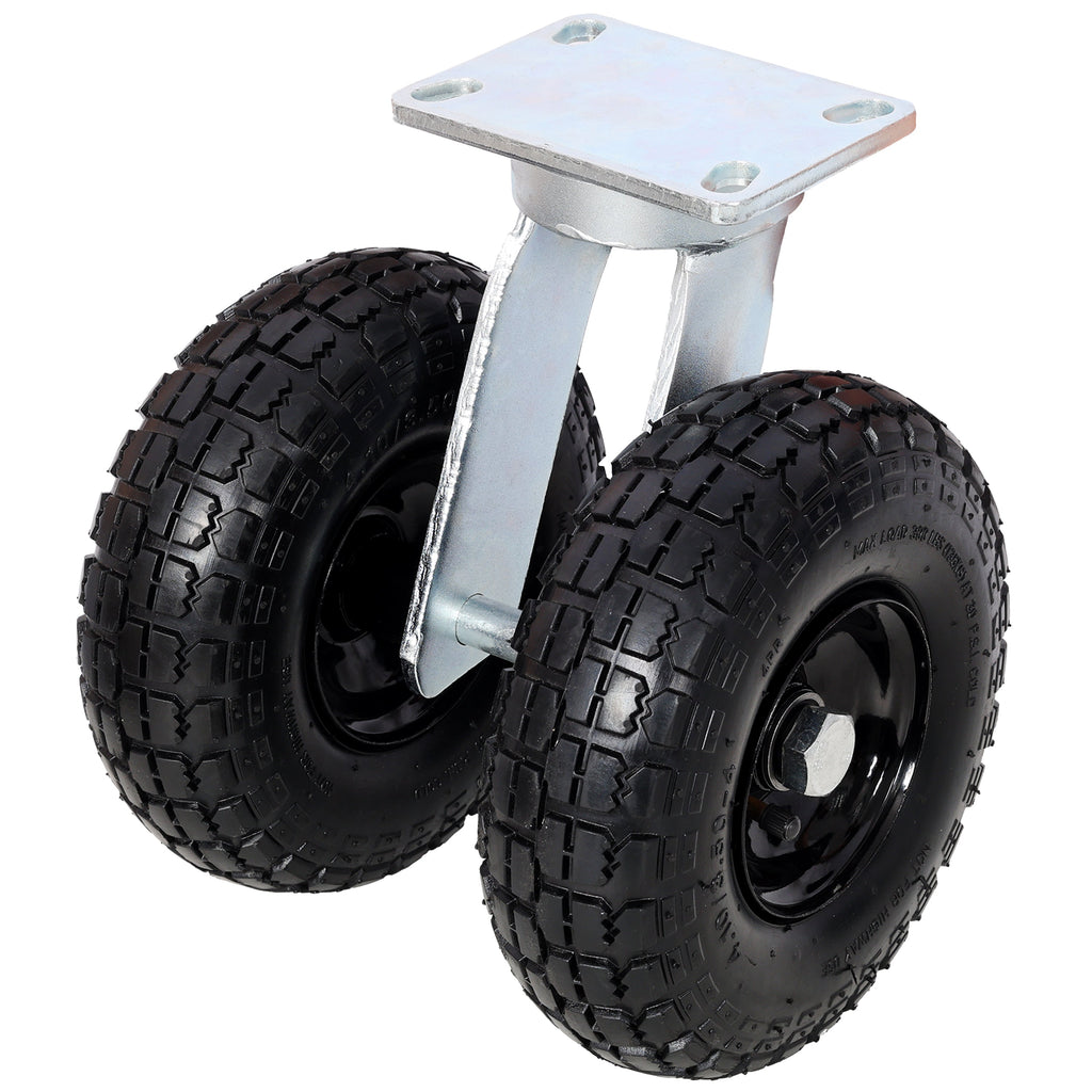 10-Inch Dual Air Wheels Swivel Caster