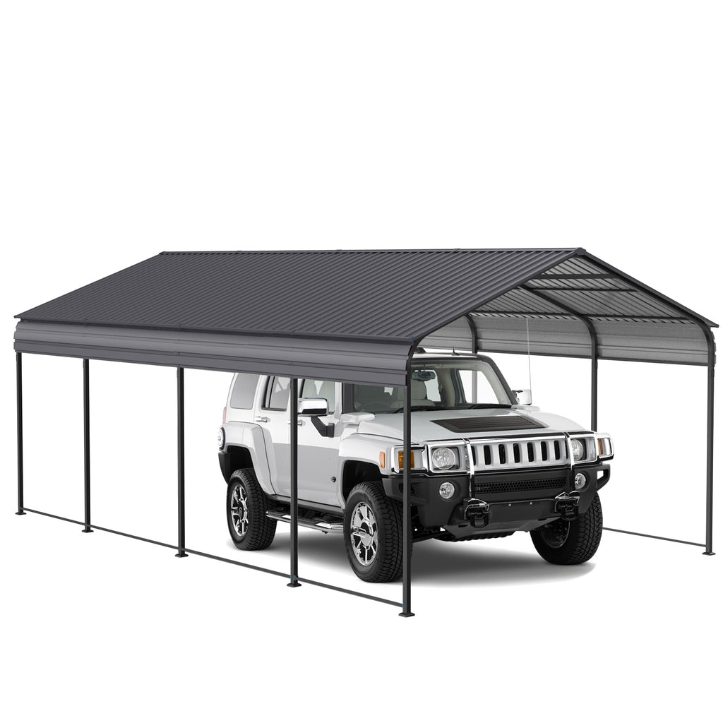 12 x 20 FT Heavy Duty Metal Carport