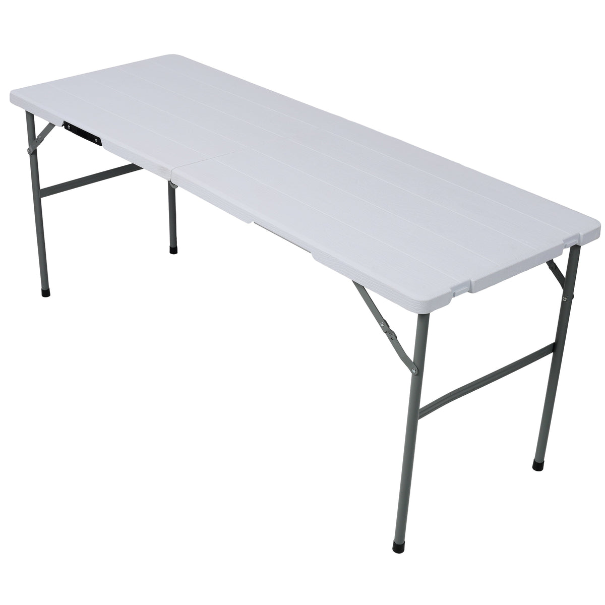 70-Inch Portable Folding Picnic Table Set with 2 Benches