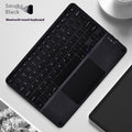 Square Hat Touch Bluetooth Wireless Charging Keyboard