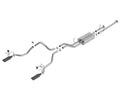Borla 14-18 Toyota Tundra 4.6L/5.7L V8 AT 2&4WD Crew Max Cat-Back Touring Exhaust - Black Chrome Tip 140638BC