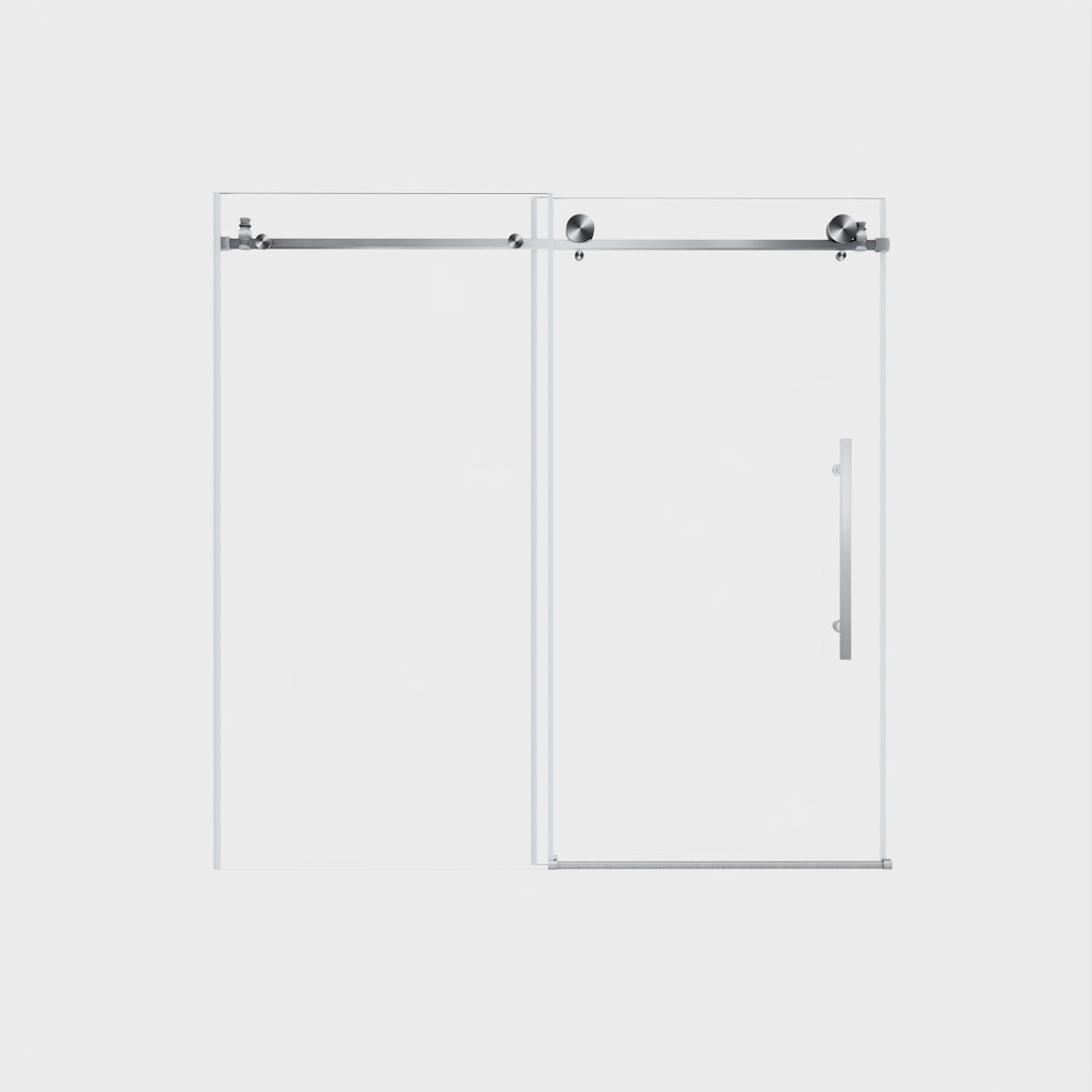 Frameless Shower Door 56-60" W x 60" H