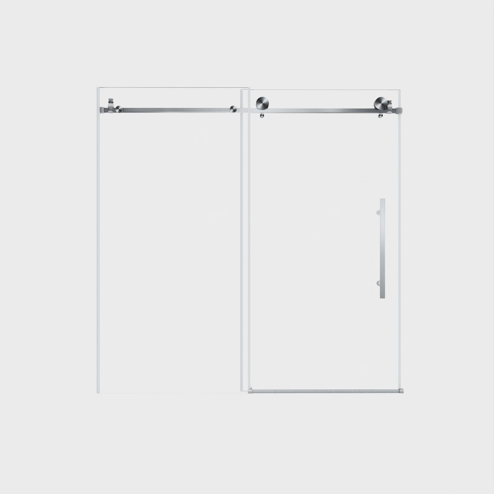 Frameless Shower Door 56-60" W x 60" H