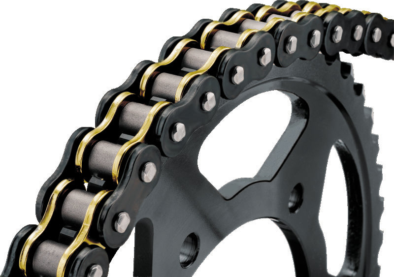 BikeMaster 530x150 BMXR X-Ring Chain - Black/Gold 197389