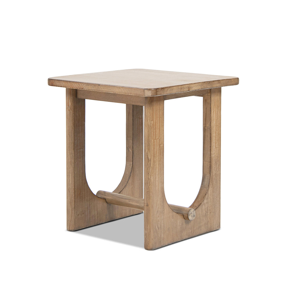 Turnkey 22" Square Side Table Antique