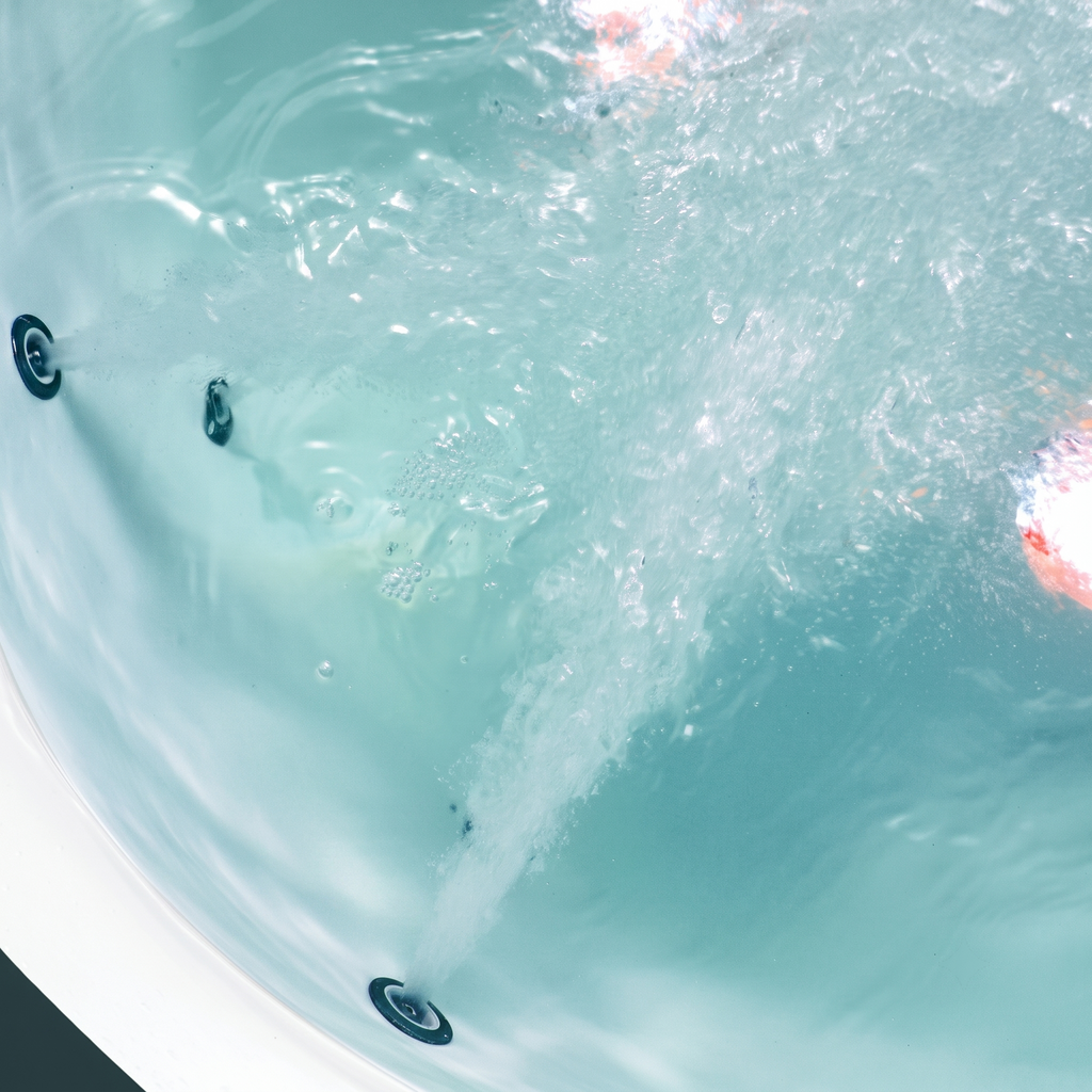 59" Corner Whirlpool Bathtub for 2-Person, Luxury Jetted Spa Tub